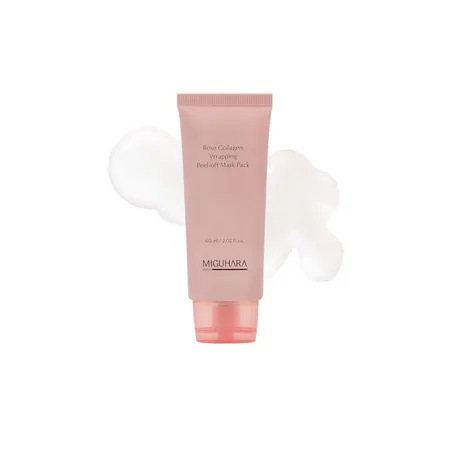 MIGUHARA Rose Collagen Wrapping Peel-off Mask Pack 60ml buy online namibia